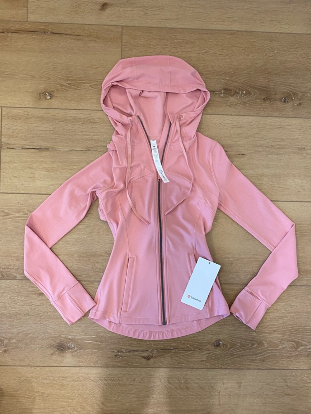 NEW WITH TAGS Lululemon pink define jacket, size 2